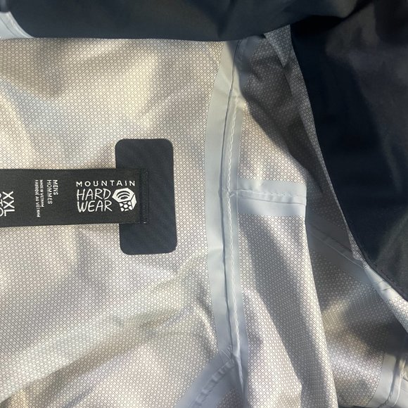 NWT! Mountain Hardwear Men's Granite Glade Jacket Black XX-Large - Picture 9 of 11